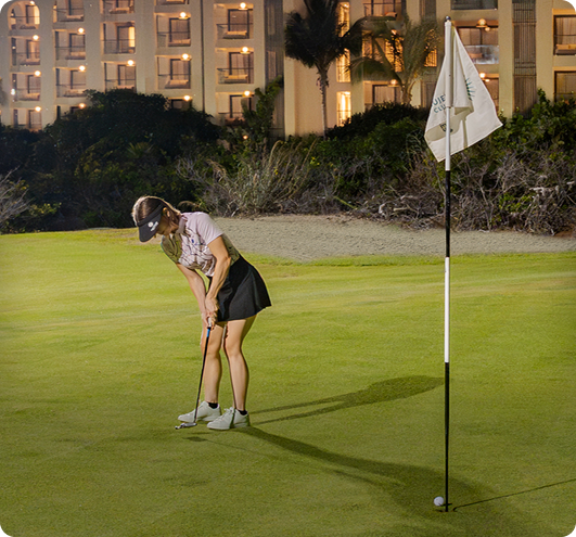 Golf Tournament at Night