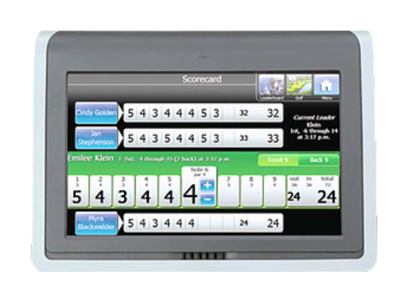 Visage GPS Screen Display
